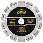 DEWALT DT20466-QZ ELITE SERIES™ Asphalt Diamond Segmented Wheel 230 x 22.23mm