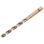 DEWALT DT20606-QZ BLACK&GOLD Hex HSS-G Drill Bit 5.0mm