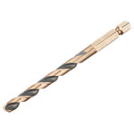 DEWALT DT20609-QZ BLACK&GOLD Hex HSS-G Drill Bit 6.5mm