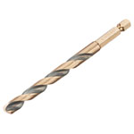 DEWALT DT20612-QZ BLACK&GOLD Hex HSS-G Drill Bit 8.0mm