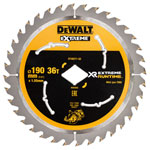 DEWALT DT40271-QZ Extreme Runtime FlexVolt CircularSaw Blade 190mm xDiamond x36T