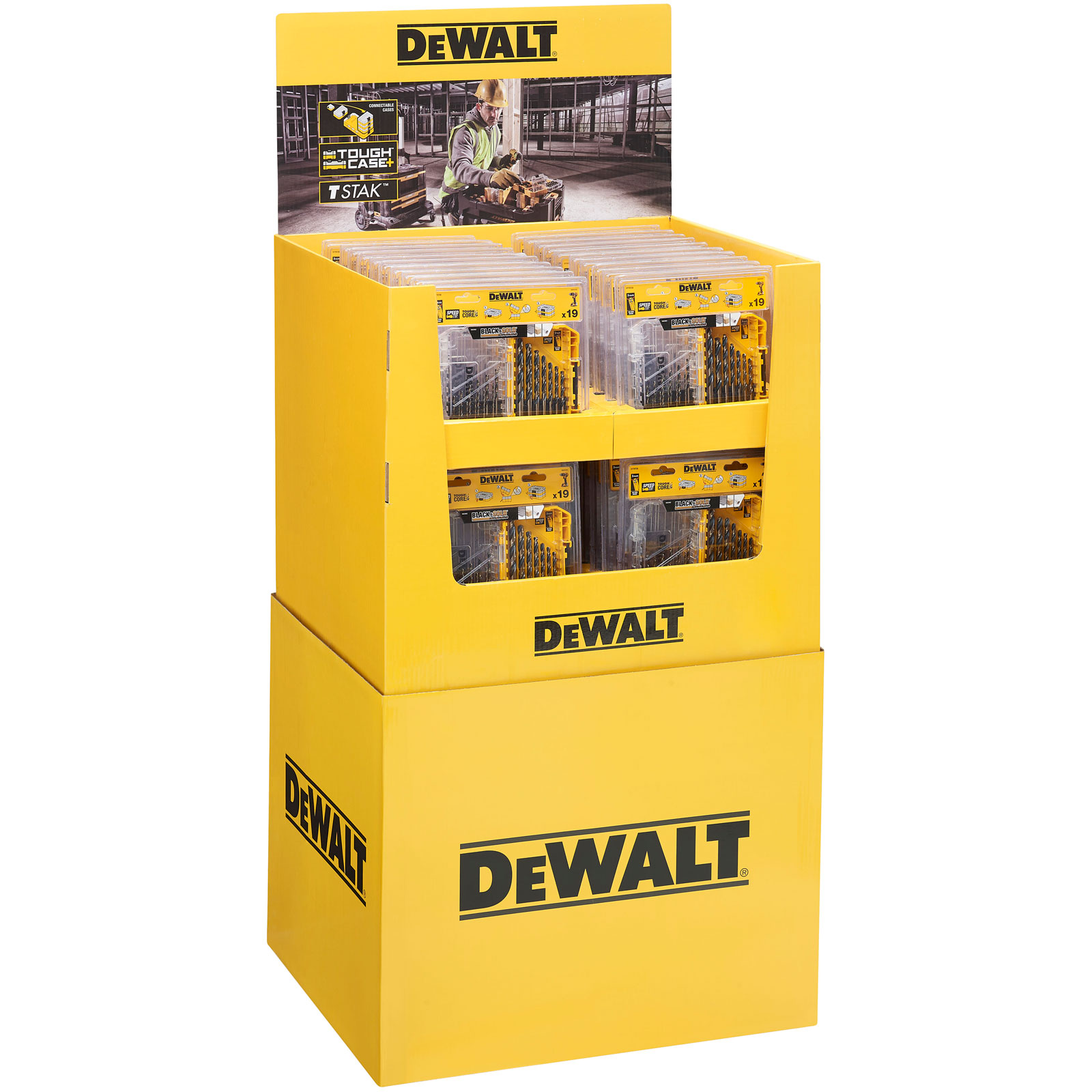 DEWALT DT70774-QZ Black & Gold HSS Drill Bit FSDU 40 X DT70728-QZ ...