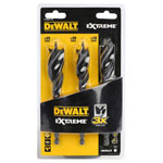 DEWALT DT90237-QZ EXTREME® Tri Flute Bit 3 Piece Set 152mm