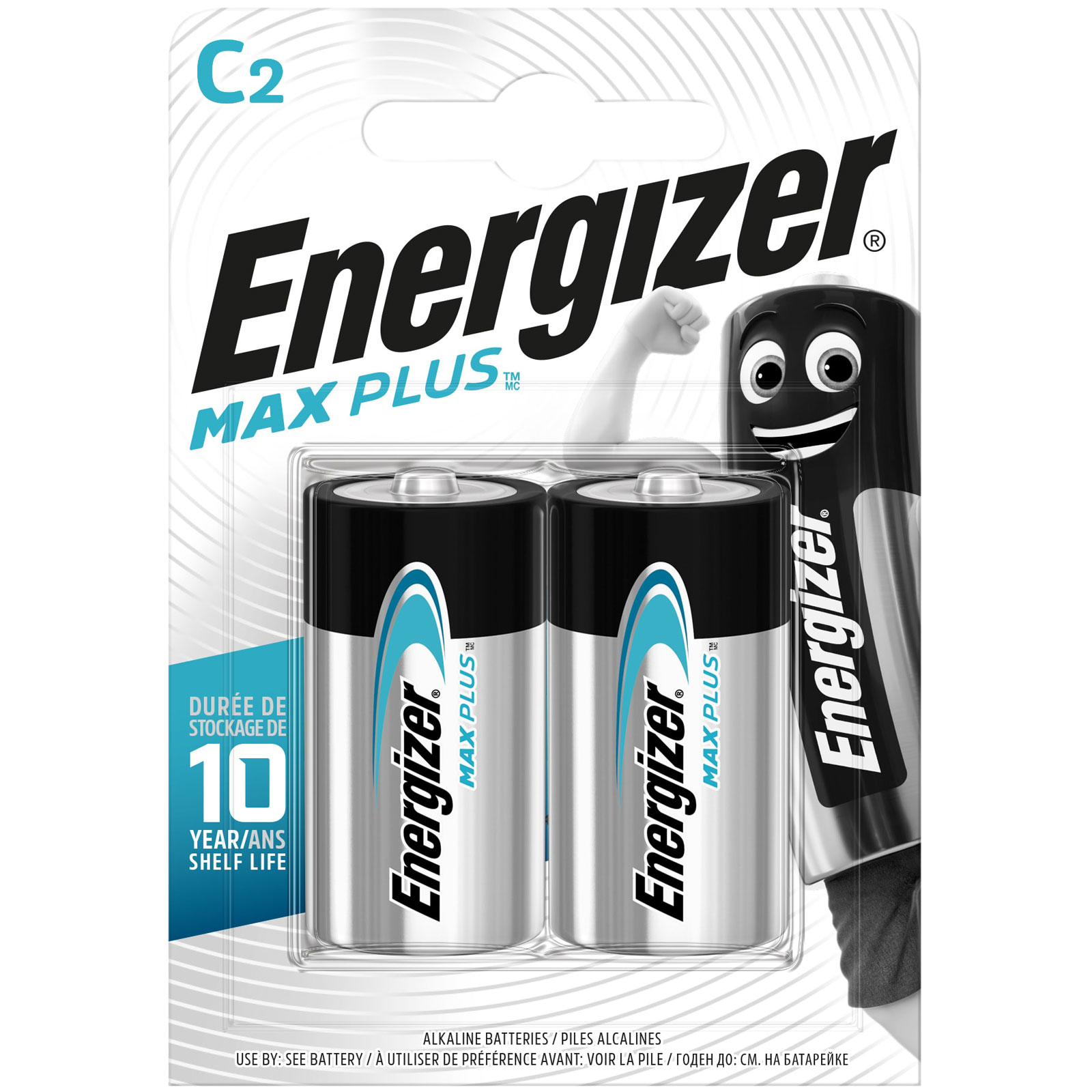 Energizer S13461 MAX PLUS™ C Alkaline Batteries (Pack 2) Rapid