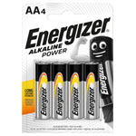 Energizer S8992 AA Cell Alkaline Power Batteries (Pack 4)