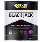 Everbuild 486938 Black Jack® 901 Black Bitumen Paint 2.5 litre