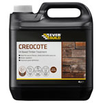 Everbuild 489043 Creocote Dark Brown 4 litre