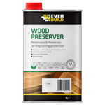 Everbuild 482976 Wood Preserver Clear 1 litre
