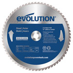 Evolution EVOBLADE255 Mild Steel Cutting Mitre Saw Blade 255 x 25.4mm x 52T