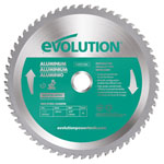 Evolution A185TCT-60MS Aluminium Cutting Circular Saw Blade 185 x 20mm x 60T
