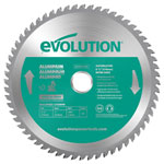 Evolution A210TCT-60MS Aluminium Cutting Mitre Saw Blade 210 x 25.4mm x 60T