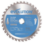 Evolution EVOBLADETS Thin Steel Cutting Circular Saw Blade 180 x 20mm x 68T