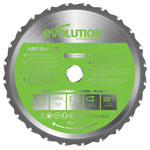 Evolution FURYBLADE255MULTI FURY MultiPurposeTCT CircularSawBlade 255x25.4mmx24T