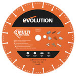 Evolution MD300SEG-CS MultiMaterial Diamond Demolition DiscCutterBlade300x22.2mm