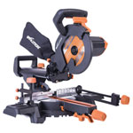 Evolution 048-0001A R210SMS+ Pro MultiMaterial Sliding MitreSaw 210mm 1500W 240V