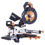 Evolution 052-0001A R255SMS+ Pro MultiMaterial Sliding MitreSaw 255mm 2000W 240V