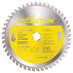 Evolution S185TCT-48CS StainlessSteel Cutting CircularSaw Blade 185x20mm x48T