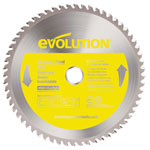 Evolution EVOBLADE230SS StainlessSteel Cutting CircularSaw Blade 230x25.4mm x60T