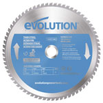 Evolution T255TCT-70MS Thin Steel Cutting Mitre Saw Blade 255 x 25.4mm x 70T