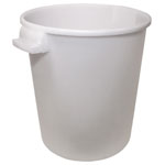 Faithfull FAI10GBUCKET Builder's Bucket 50 litre (10 gallon) - White
