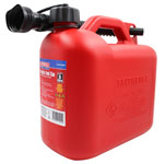 Faithfull FAIAUCAN5R Plastic Fuel Can Red 5 litre
