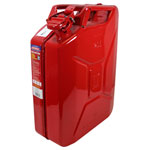 Faithfull FAIAUJERR20R Red Steel Jerry Can 20 litre