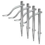 Faithfull D-104 Dutch Pins (Pack 4)