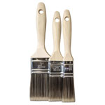 Faithfull 75005003 Tradesman Synthetic Paint Brush Set, 3 Piece