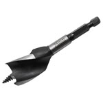 Faithfull FAITPAS25 Tri-Point Speed Auger Bit 25mm Stubby