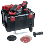 Flex Power Tools 504157 SE 125 18.0-EC/5.0 Set SUPRAFLEX Sander 18V 2 x 5Ah
