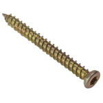 ForgeFix MAMCFS102 Concrete Frame Screw ZYP 7.5 x 102mm Box 100