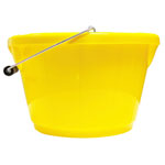 Red Gorilla B4/GP/Y B4 Shallow Bucket Yellow 10 litre