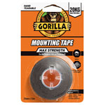 Gorilla Glue 114791 Max Strength Indoor Mounting Tape 25mm x 1.5m Black