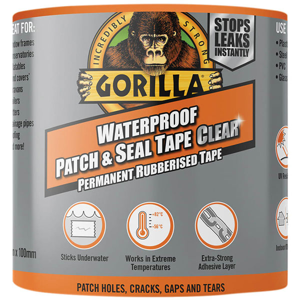 Gorilla Glue 3044751 Gorilla® Waterproof Patch & Seal Tape 100mm x...