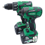 HiKOKI KC18DBFL2JDZ KC18DBFL2JDZ Twin Pack 18V 2 x Multi Volt Li-ion