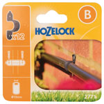 Hozelock 100-001-340 2771 Wall Clip 13mm (Pack 12)