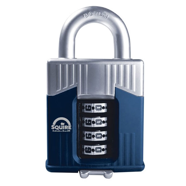 Squire WC55BX Warrior High-Security Open Shackle Combination Padlo...