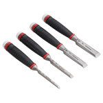 Hultafors 390671 HDCS4 Heavy-Duty Chisel Set, 4 Piece (6-25mm)