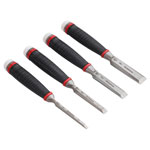 Hultafors 390673 HDCS4 Heavy-Duty Chisel Set, 4 Piece (12-32mm)