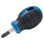 Hultafors 444225 Stubby Pozidriv Screwdriver PZ2 x 25mm