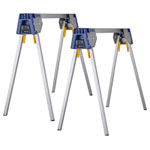 Irwin IRST83474-1 All Metal Sawhorses (Twin Pack)