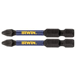 Irwin IW6061306 Impact Pro Performance Screwdriver Bits PH2 57mm (Pack 2)