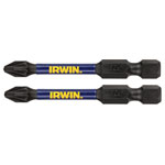 Irwin IW6061401 Impact Pro Performance Screwdriver Bits PZ2 57mm (Pack 2)