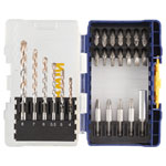 Irwin IW6062521 Multi Material & Screwdriving Set, 25 Piece