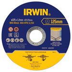 Irwin IW8082106 Metal Cutting Disc 125 x 1.2 x 22.2mm Tin of 10