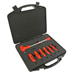 ITL Insulated 25 Insulated 1/2in Drive Imperial Torque Wrench Kit, 7 Piece