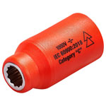 ITL Insulated 1350 Insulated 1/2in Drive Socket 10mm