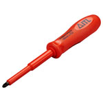 ITL Insulated 1991 Insulated Slotted/Pozidriv Screwdriver 100 x 6mm x PZ2