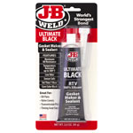 J-B Weld 32329UK Silicone Gasket Maker & Sealant Black 85g