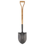 Kent & Stowe 70100650 Carbon Steel Round Nosed Shovel, FSC®